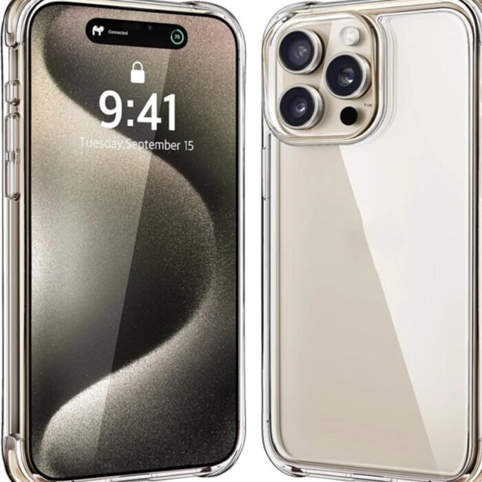 Köşe Korumalı Antishock Airbag iPhone 15 Pro Max