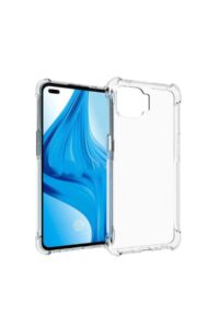 Oppo Reno 4 Lite Antishock Airbag Köşe Korumalı Şeffaf Kılıf