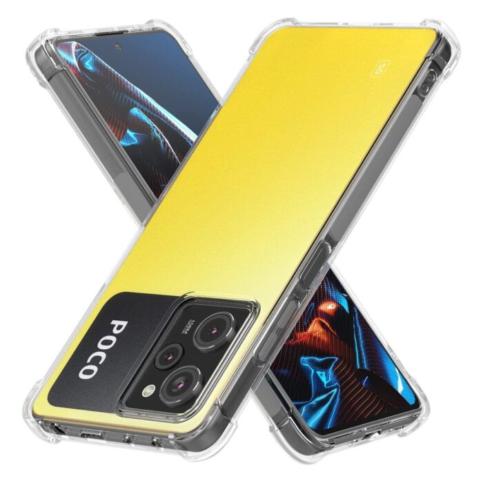 Xiaomi Redmi Note 12 Pro 5G Antishock Airbag Köşe Korumalı Şeffaf Kılıf