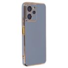 Poco X5 Pro Gri Krom Lazer Kılıf