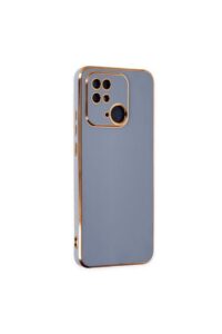 Redmi 10C Gri Krom Lazer Kılıf