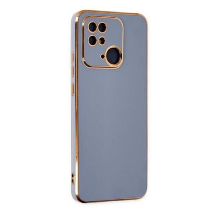 Redmi 10C Gri Krom Lazer Kılıf