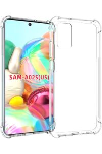 Samsung A02s Antishock Airbag Köşe Korumalı Şeffaf Kılıf