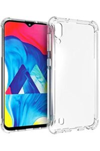 Samsung A10 Antishock Airbag Köşe Korumalı Şeffaf Kılıf