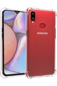 Samsung A10s Antishock Airbag Köşe Korumalı Şeffaf Kılıf