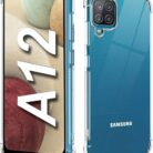 Samsung A12 Antishock Airbag Köşe Korumalı Şeffaf Kılıf
