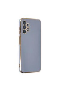 Samsung A13 Krom Lazer Kılıf Gri