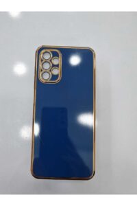 Samsung A13 Krom Lazer Kılıf Lacivert