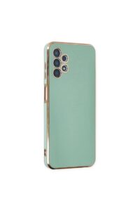 Samsung A13 Krom Lazer Kılıf Yeşil