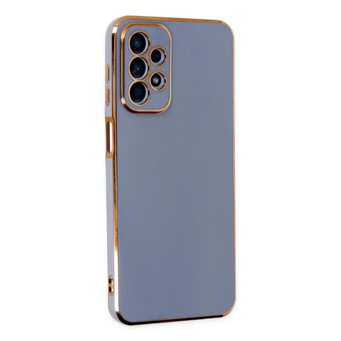 Samsung A23 Krom Lazer Kılıf Gri Samsung A23 Krom Lazer Kılıf Gri