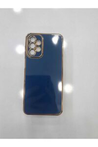 Samsung A23 Krom Lazer Kılıf Lacivert