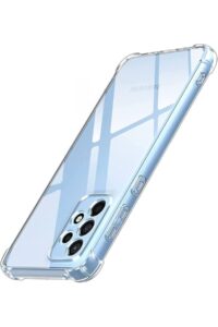 Samsung A33 Antishock Airbag Köşe Korumalı Şeffaf Kılıf