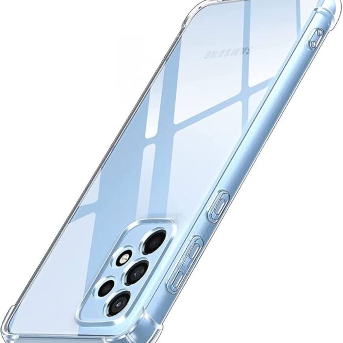 Samsung A33 Antishock Airbag Köşe Korumalı Şeffaf Kılıf