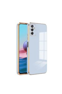 Samsung A34 Krom Lazer Kılıf Gri
