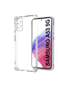 Samsung A53 Antishock Airbag Köşe Korumalı Şeffaf Kılıf