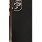 Samsung A53 Krom Lazer Kılıf Siyah