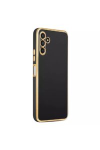 Samsung A54 Krom Lazer Kılıf Siyah