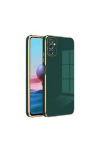 Samsung A54 Krom Lazer Kılıf Yeşil
