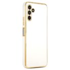 Samsung Galaxy A54 Beyaz Krom Lazer Kılıf