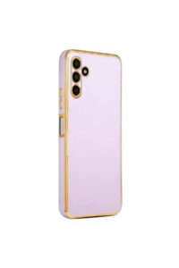 Samsung Galaxy A14 Lila Krom Lazer Kılıf