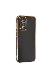 Samsung Galaxy A23 Siyah Krom Lazer Kılıf