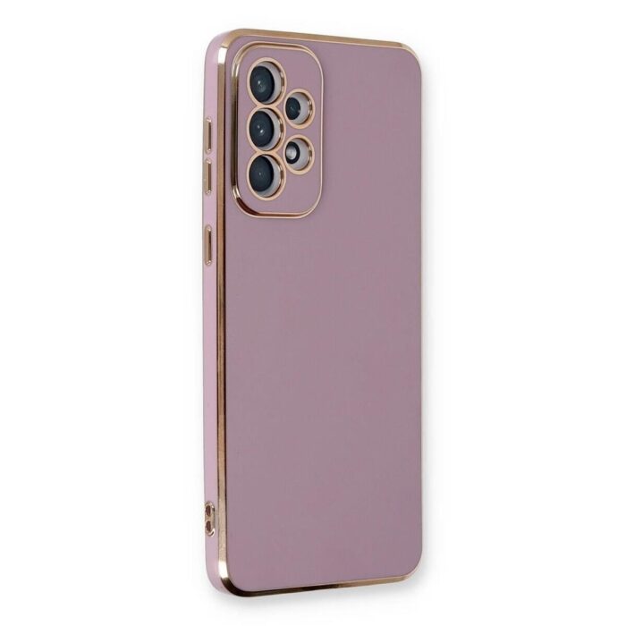 Samsung Galaxy A33 Lila Krom Lazer Kılıf