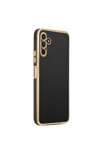 Samsung Galaxy A54 Siyah Krom Lazer Kılıf