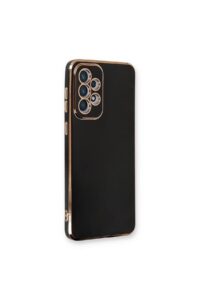 Samsung Galaxy A53 Siyah Krom Lazer Kılıf