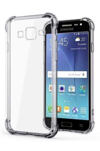 Samsung J7 Antishock Airbag Köşe Korumalı Şeffaf Kılıf