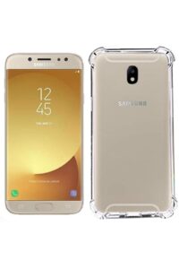 Samsung J7 Pro Antishock Airbag Köşe Korumalı Şeffaf Kılıf