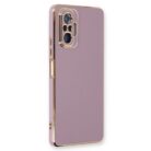 Xiaomi Redmi Note 10 Pro Lila Krom Lazer Kılıf