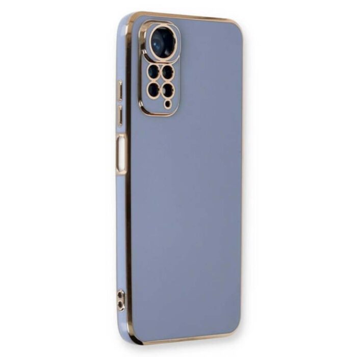 Xiaomi Redmi Note 11 Gri Krom Lazer Kılıf