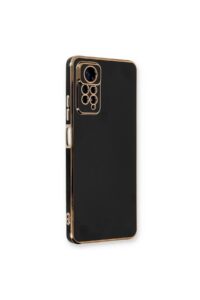 Xiaomi Redmi Note 12 Pro Siyah Krom Lazer Kılıf
