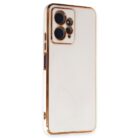 Xiaomi Redmi Note 12 4G Beyaz Krom Lazer Kılıf