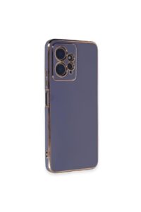 Xiaomi Redmi Note 12 4G Gri Krom Lazer Kılıf