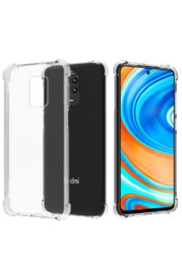 Xiaomi Redmi Note 9 Pro Antishock Airbag Köşe Korumalı Şeffaf Kılıf