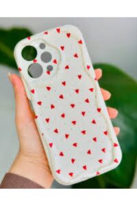 Redmi 13c  uyumlu Kalp Desenli Kılıf