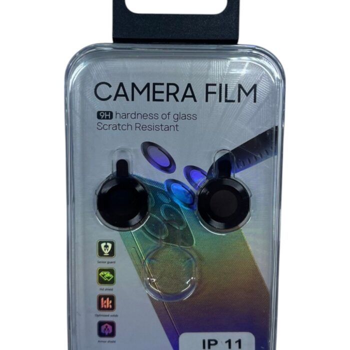 İPhone 11 Uyumlu Siyah Kamera Koruyucu