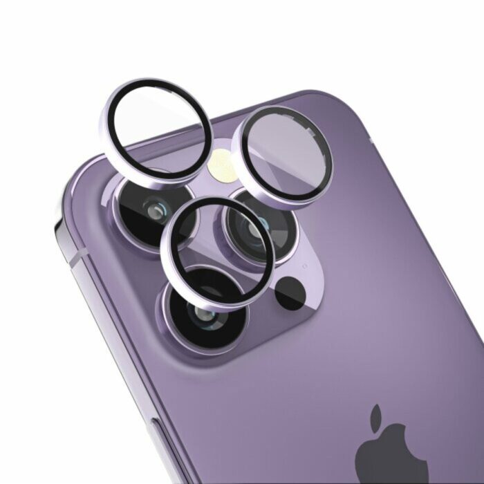 iPhone 13 Pro Max Kamera Koruyucu Mor