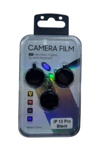 İPhone 13 Pro Uyumlu Siyah Kamera Koruyucu