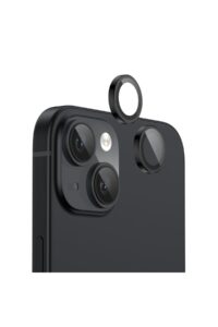 iPhone 15 Kamera Koruyucu Siyah