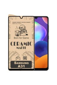 Samsung A31 Tam Kaplayan Mat Seramik Ekran Koruyucu