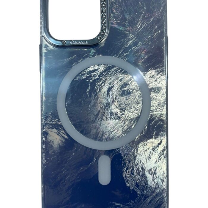 iPhone 12 Beyaz Marble Kılıf
