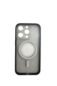 İPhone 14 Pro Siyah Mat Buzlu Magsafe Kılıf