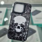 iPhone 15 Pro Max Baskılı Kabartmalı Sert Kapak