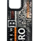 İPhone 15 Pro Max Siyah Urban Street Style Baskılı Kabartmalı Kılıf