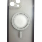 İPhone 15 Pro Mor Mat Buzlu Magsafe Kılıf