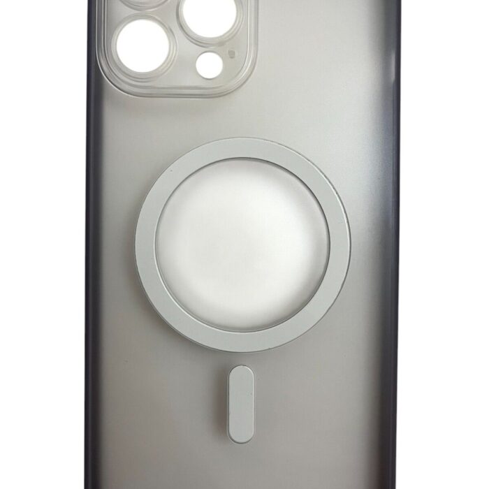 İPhone 15 Pro Mor Mat Buzlu Magsafe Kılıf