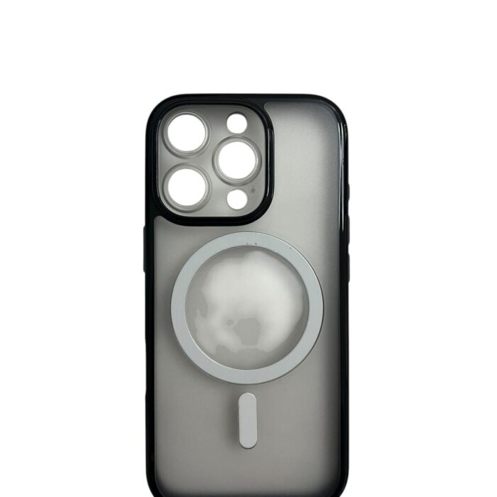 İPhone 16 Pro Siyah Buzlu Magsafe Kılıf
