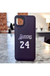 Samsung Galaxy A04 Mor Basket Takımı İçi Kadife Baskılı Kılıf